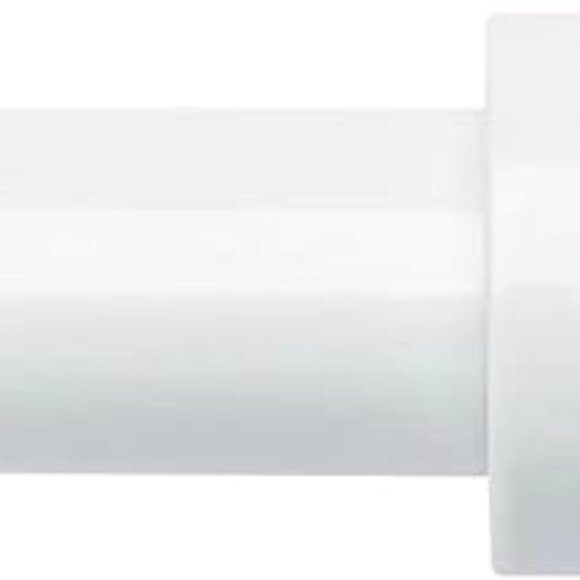 Pair of curtain rods - white, 1" x 16-48" - Picture 2 of 5